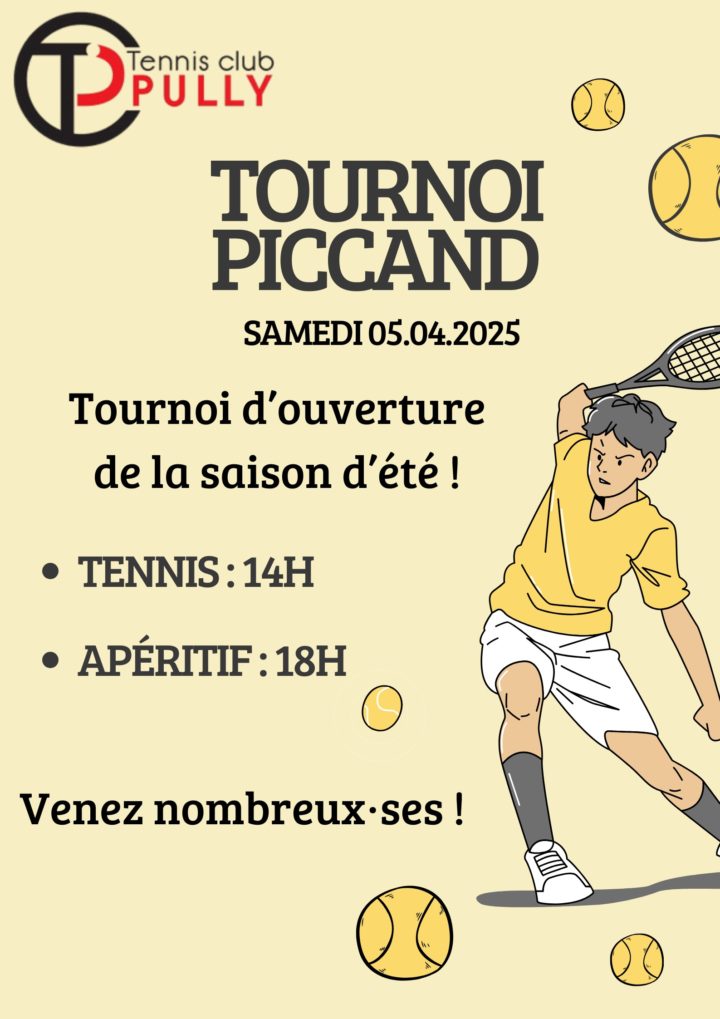 Tournoi ouverture 05.04.2025