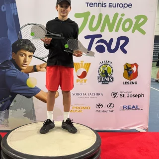 Noah Honsberger vainqueur U14 Lesno