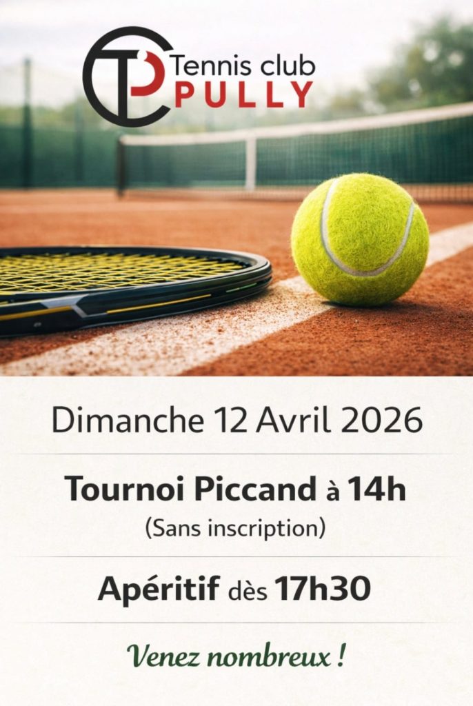 Tournoi Piccand 2026